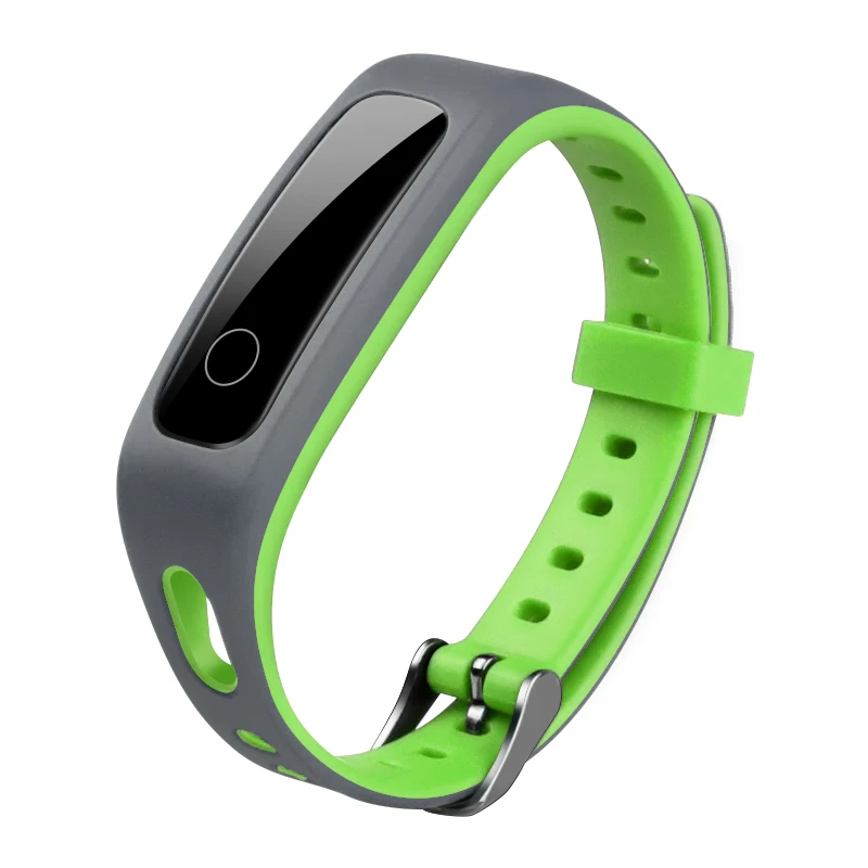 6 Silicone Bracelet for Honor band 4 Running Edition /huawei band 3E Replacement Two-tone wristband Sports bands - Цвет ремешка: 6