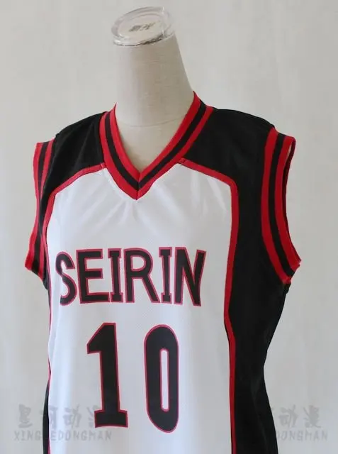 Костюм для косплея Аниме Kuroko no Basuke SEIRIN мужская спортивная одежда униформа № 10
