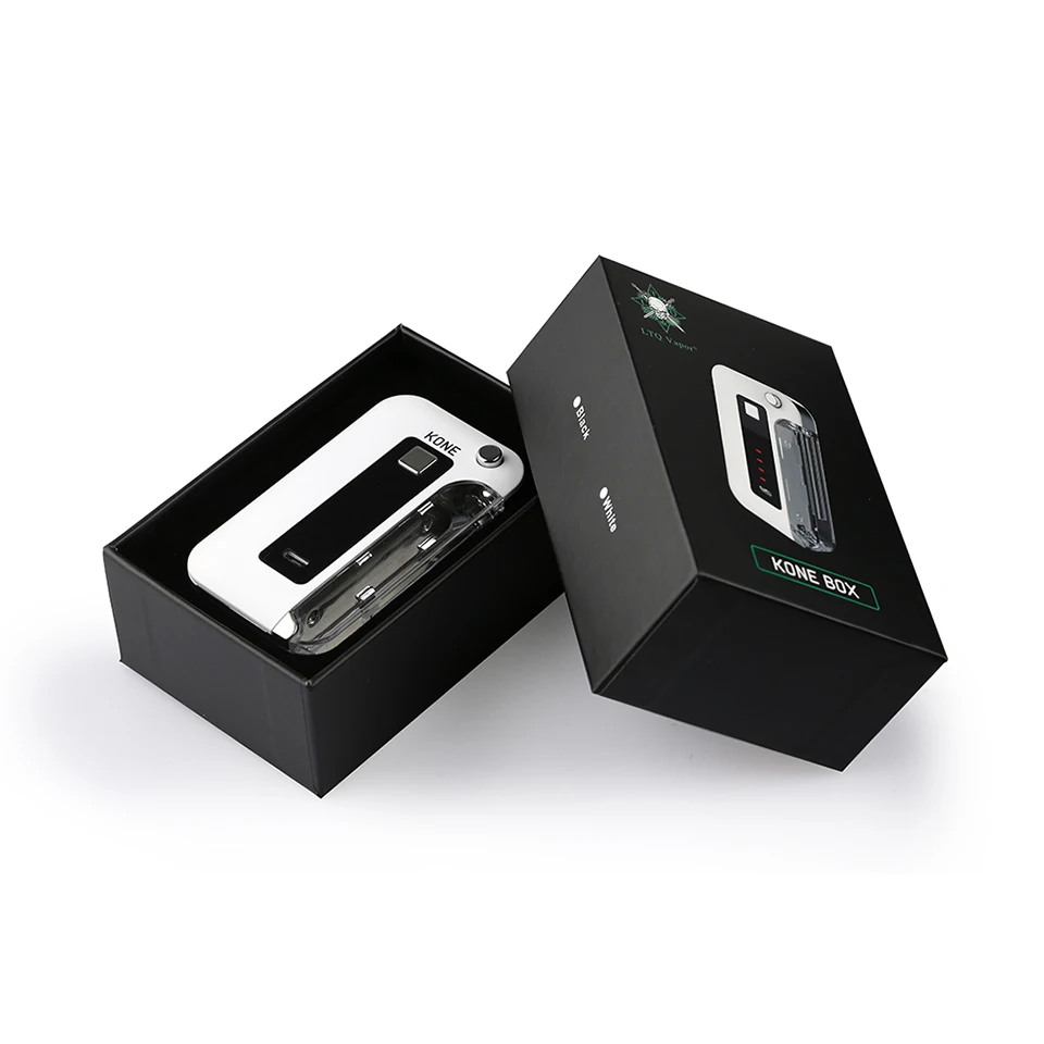 Оригинальный мод LTQ VAPOR Kone Box 900 мАч с аккумулятором CBD 510 испаритель переменного