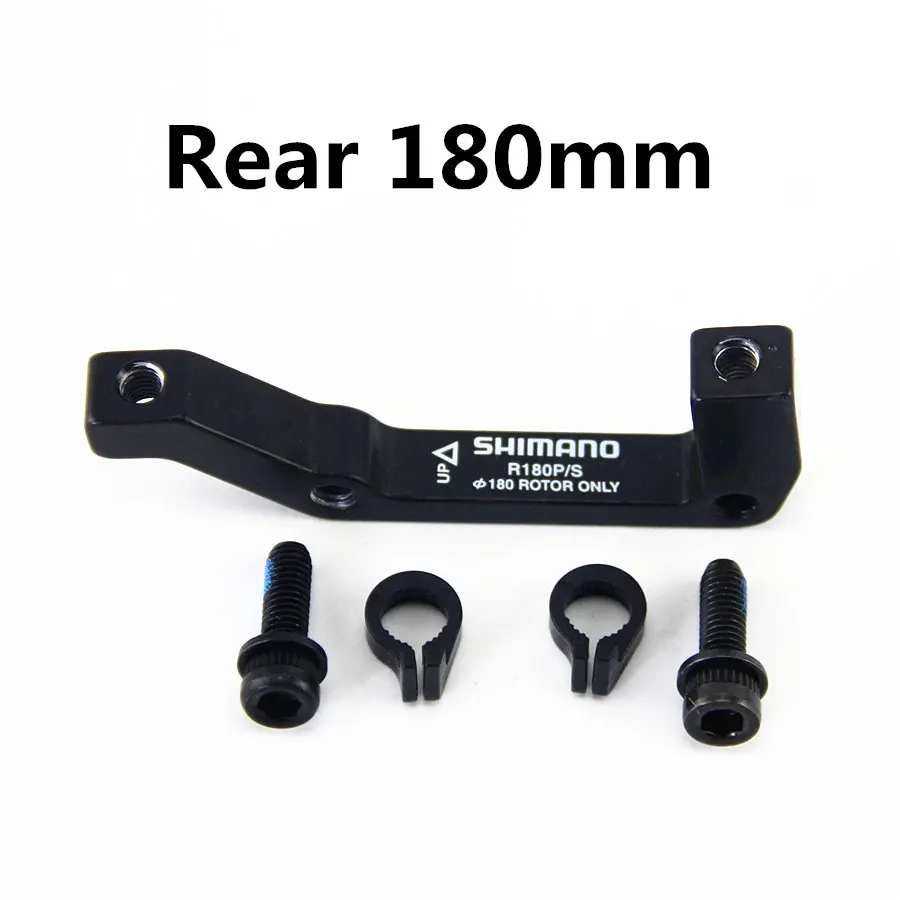 SM-MA-R180PS Shimano SM-MA тормозной ротор дисковый адаптер 180 мм 203 мм R180P/S, R203P/S, F180P/P, F203P/P применяется RT86 RT81 RT56 - Цвет: SM-MA-R180PS