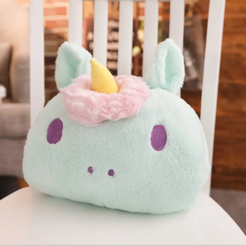 Плюшевая игрушка единорог грелка для рук Подушка с USB Подогреваемая Мягкий