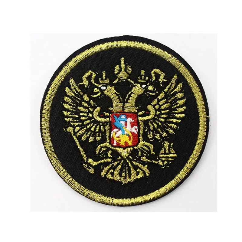 Пальто с орлом Российской Федерации нашивка изображением орла в русском стиле