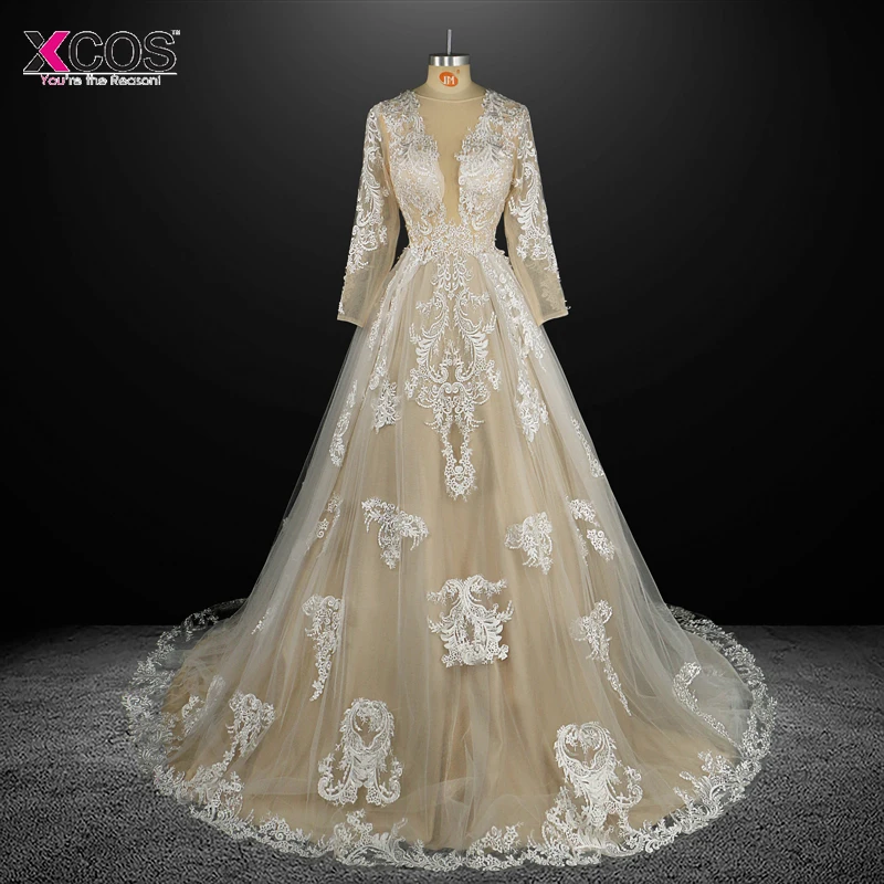 Сексуальная V Средства ухода за кожей Шеи Аппликации Sheer длинным рукавом