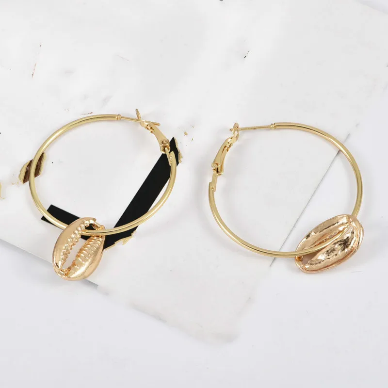 Женские серьги в виде ракушек модные оптовая продажа 2019|Серьги-подвески| |