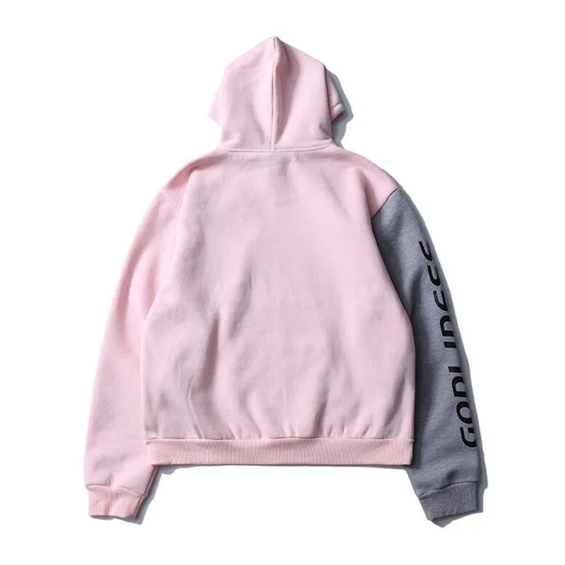 Новинка 2017 мужские толстовки зимой и осенью мужская женская Мода черный розовый