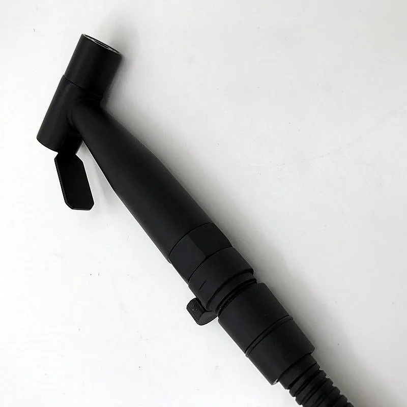 Smesiteli быстросъемный клапан для душа с матовой черной отделкой латунный