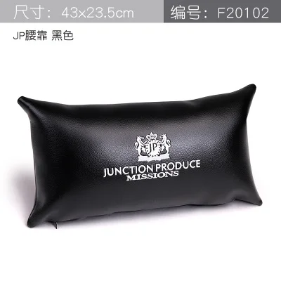 Waist Pillow Black Noizzy соединительная планка производство Подушка VIP аксессуары Автомобильная подушка для шеи Авто Ремень безопасности Наплечная Подушка устойчивое подголовник Комфорт стиль - Название цвета: Waist Pillow Black