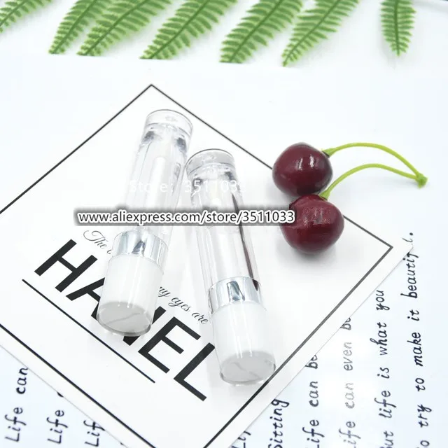 5 мл пустая прозрачная пластиковая трубка для блеска губ Косметическая жидкая