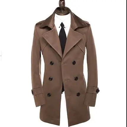 Тренчи мужские пальто Размер 6xl|designer trench coat men|trench menovercoat long |