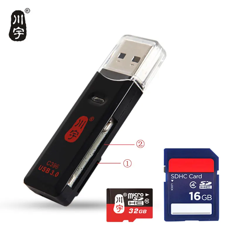 Kawau USB3.0 Card Reader for SD card SLR camera TF/Micro mobile phone memory multifunction reader 3 high speed | Компьютеры и офис