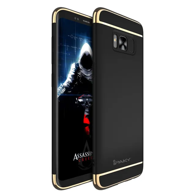 IPAKY класса люкс чехол для телефона Shcokproof бампер чехол для ПК на samsung Galaxy S7 край S8 S 7 8 s7edge S8plus плюс 4/6 32/64/128 ГБ