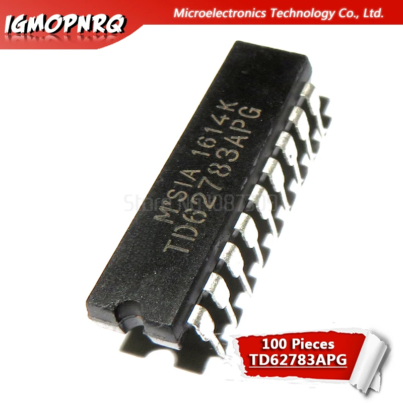 100 шт. TD62783APG DIP18 TD62783 DIP TD62783AP Новый и оригинальный IC|Интегральные схемы| |