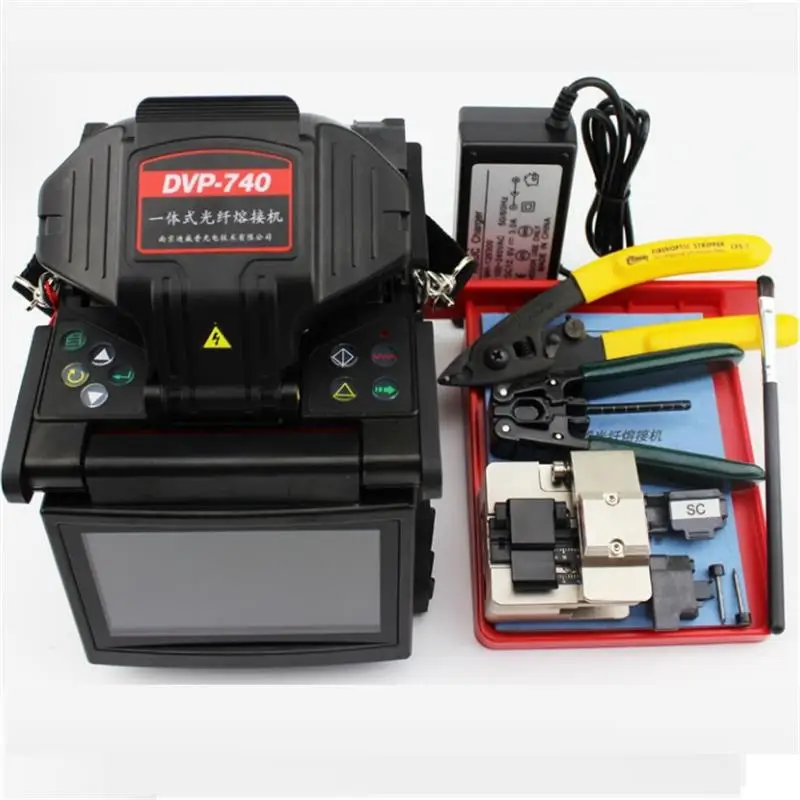 FTTH кабель падения Fusion Splicer/сварочный аппарат SOC соединитель DVP740