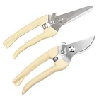 Садовые ножницы из нержавеющей стали, секатор для фруктовых деревьев, бонсай, прививочные инструменты для обрезки, высокое качество, секаторы, садовые секаторы