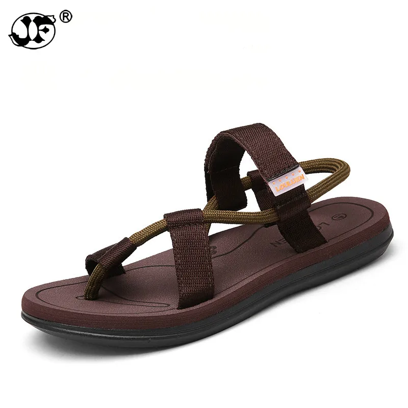 

Сандалии мужские пляжные, уличная модная обувь, Повседневные Дышащие, без застежки, шлепанцы, большие размеры до 45, 98