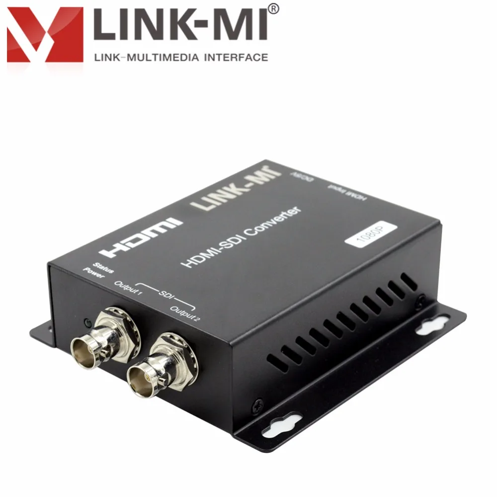 LINK MI LM HSD1 SDI сплиттер 1x2 HDMI to оптический аудио конвертер с поддержкой нескольких