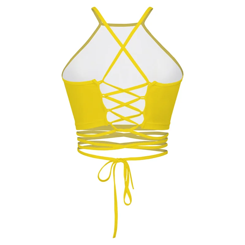 Женская Пикачу пупочный Сексуальный Слинг 3D печати жилет Холтер ремни слово