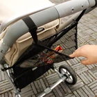 Практичный органайзер для хранения подгузников, бутылочек с сеткой для детской коляски