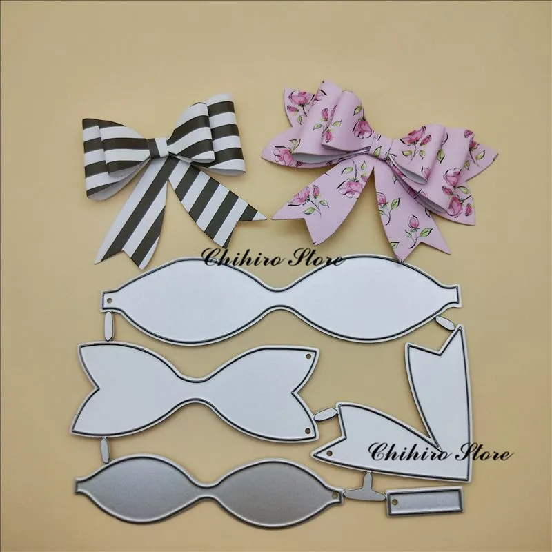 

bowknot Bow tie Metal Cutting Dies New for Scrapbooking DIY Album Embossing Folder Paper Card Maker Template Stencils