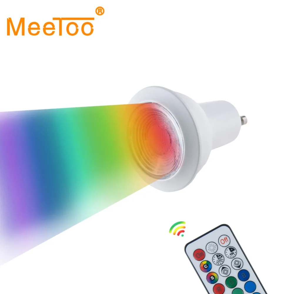 Светодиодная сценическая лампа GU10 E27 RGBW RGBWW 220 В волшебный шар с эффектом