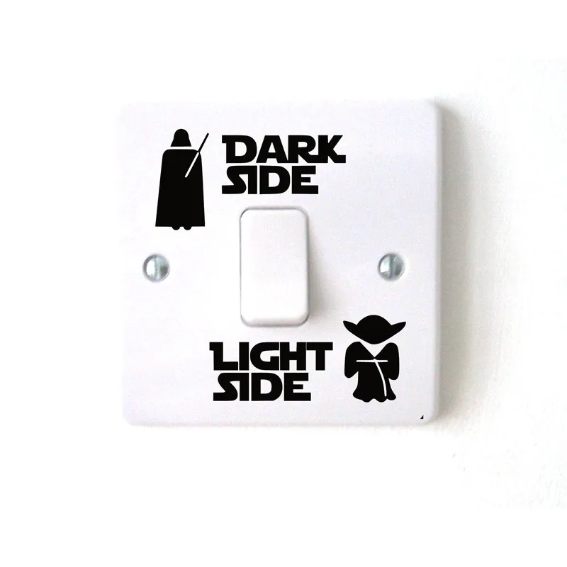 1 pcs Lumos NOx Wall Stickers Classic Harry Potter Switch for Kids Room Home Decoration Intimate Accessories | Дом и сад