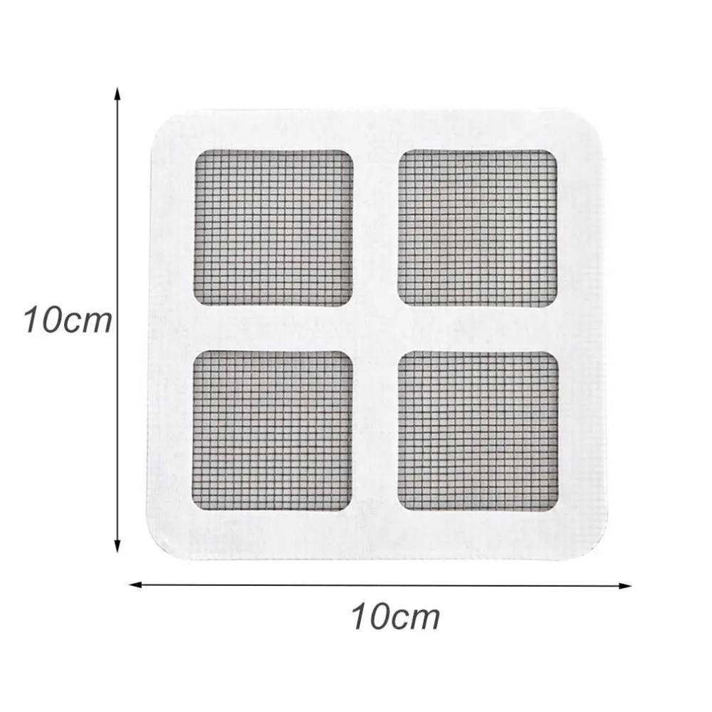 3PCS Anti-mosquito Mesh Sticky Wires Patches Summer Window Mosquito Netting Patch Repairing Broken Holes on Screen Door | Дом и сад
