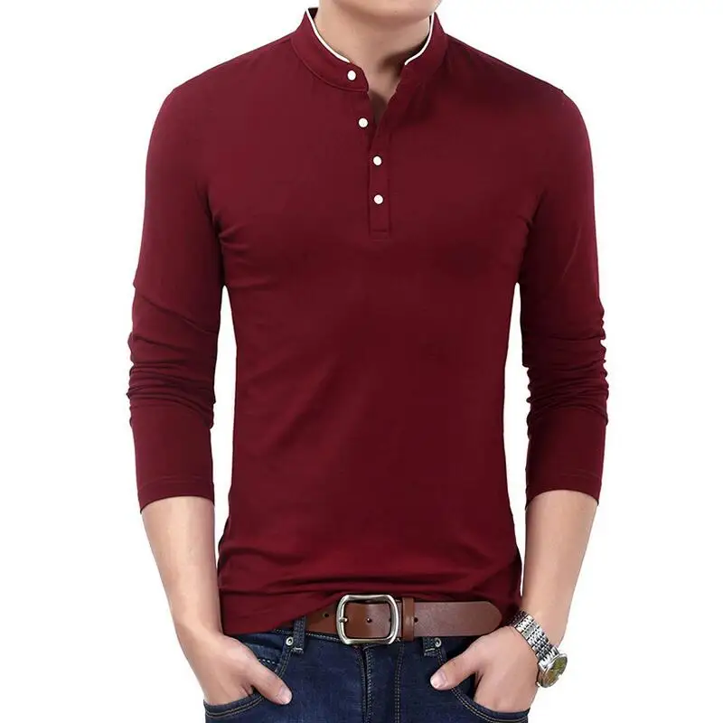 2017 Новая мода брендовая одежда футболки однотонные мужские Slim Fit короткий рукав