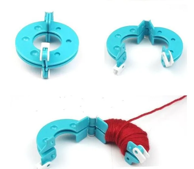4 шт./компл. 2018 горячая распродажа Новые размера Pom Maker пушистый шар ткацкая игла