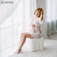 le couple maternity photography props dress sexy maternity lace slip dresses for photo shoot fashion pregnancy dress