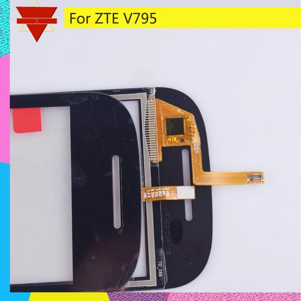 Original Touch Panel Sensor For ZTE V795 Mobile Phone Screen Digitizer Touchscreen Glass Part Replacement Black | Мобильные телефоны