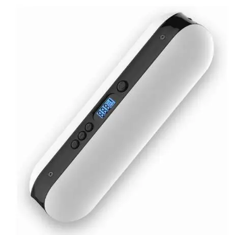 White CYCPLUS 150PSI велосипедный насос воздушного давления перезаряжаемый беспроводной насос для шин Mtb дорожный велосипед автомобильный воздушный цифровой ЖК-дисплей, светодиодный - Цвет: White