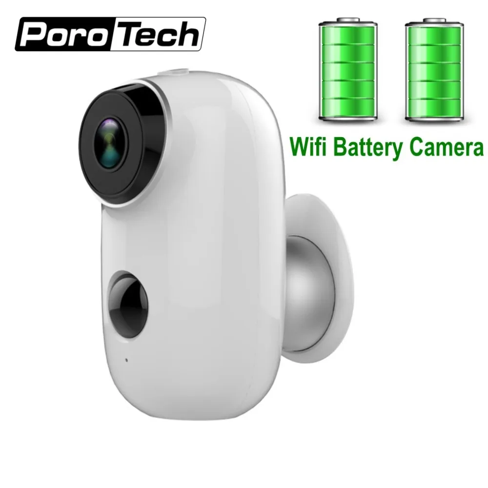 Домашняя камера видеонаблюдения беспроводная Wi Fi IP 1080P внешняя внутренняя