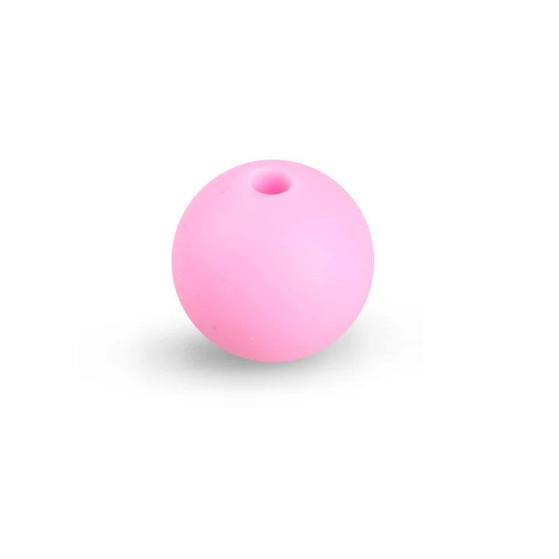 16 Keep& Grow 100 шт 12 мм Силиконовые Круглые бусины BPA Free Perle Силиконовые Детские Прорезыватели для зубов детские игрушки для ухода за зубами - Цвет: 16