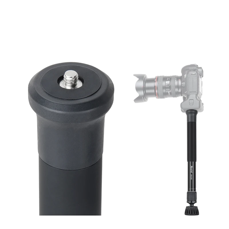 XILETU XM-256 Camera Monopod Aluminum Alloy Mini Tripod Extendable Portable Travel Stand Bracket Holder | Электроника