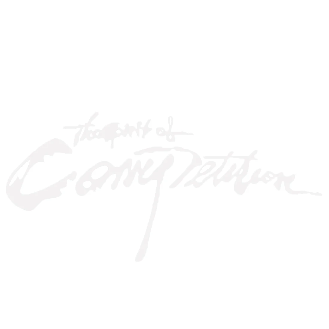 Dewtreetali 28*13 см стикер для стайлинга автомобиля Spirition of Competition виниловые наклейки на