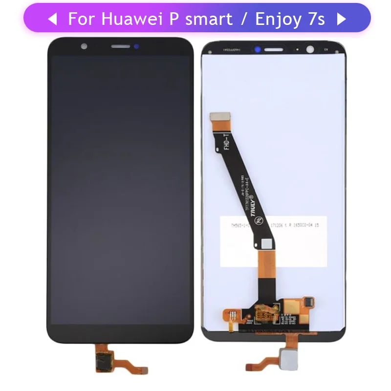 Для Huawei P Smart FIG LA1 LX1 LX2 полный сенсорный экран ЖК дисплея в сборе Сменный