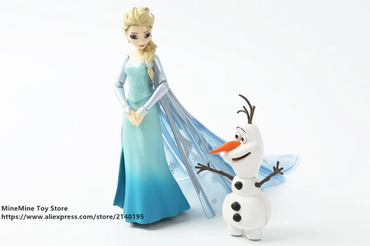 ZXZ Frozen Elsaprincess 2 шт./компл. 6 5 13 см фигурка осанки коллекция украшений аниме игрушка