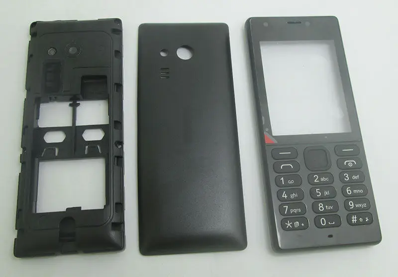Корпус Крышка батарейного отсека чехол клавиатура для Nokia Asha 216 216DS RM 1187 сменный