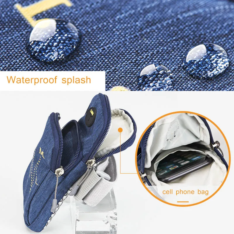 New Arrivals Running Arm Bag Gym Fitness Cycling Arms Band Case For 5.4-6.2 Inches Phone Holder Pouch Outdoor Sports Accessories
