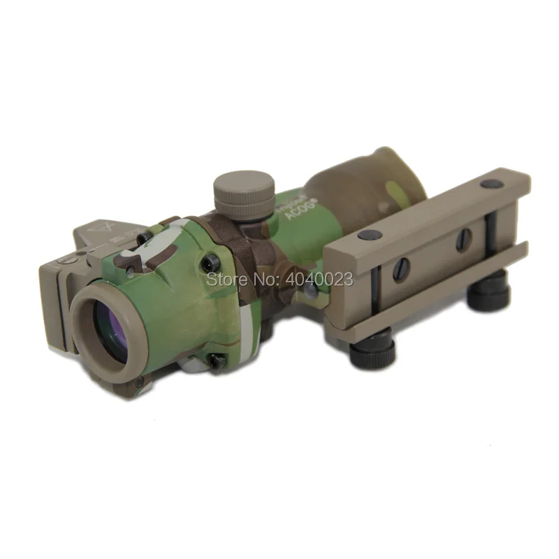 Тактический Оптический прицел Triji ACOG 4X32 с красной подсветкой оптический RMR Micro Red