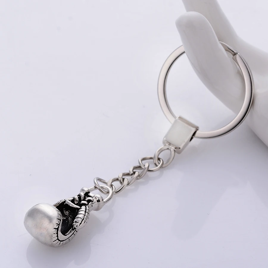 Брелок для ключей в виде боксерских перчаток металлический | Украшения и