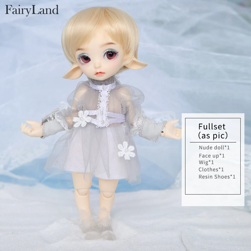 Realfee Luna 19 см Fairyland bjd sd кукла полный набор лати крошечные luts 1/7 модель тела высокое