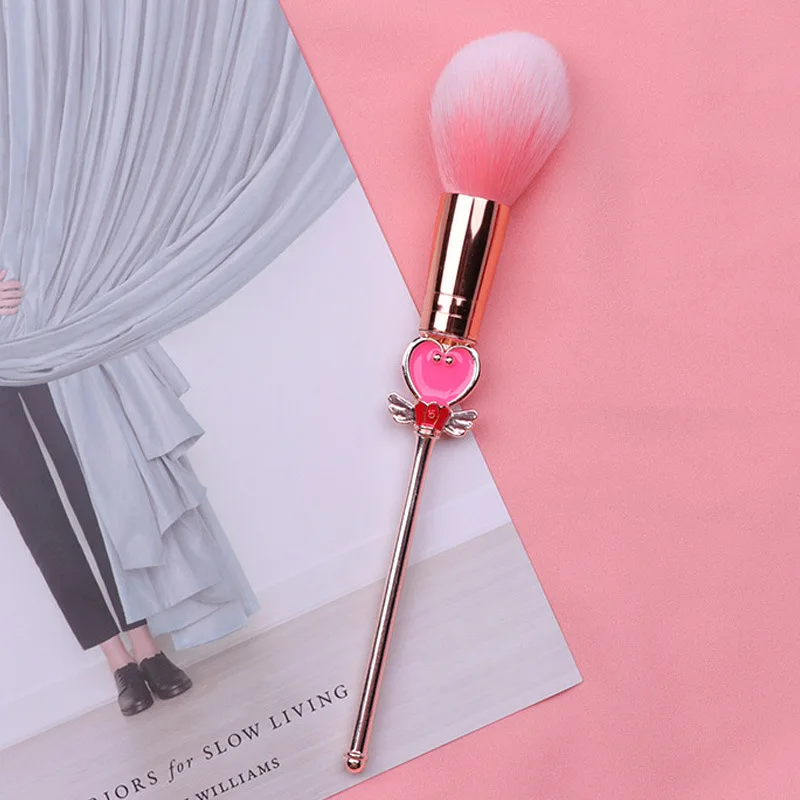 Card Captor Sakura Сейлор Мун Красивые милые Кисть для макияжа кисть для 8 шт./компл. Румяна Тени для век консилер Косплэй Рождественский подарок для девочки
