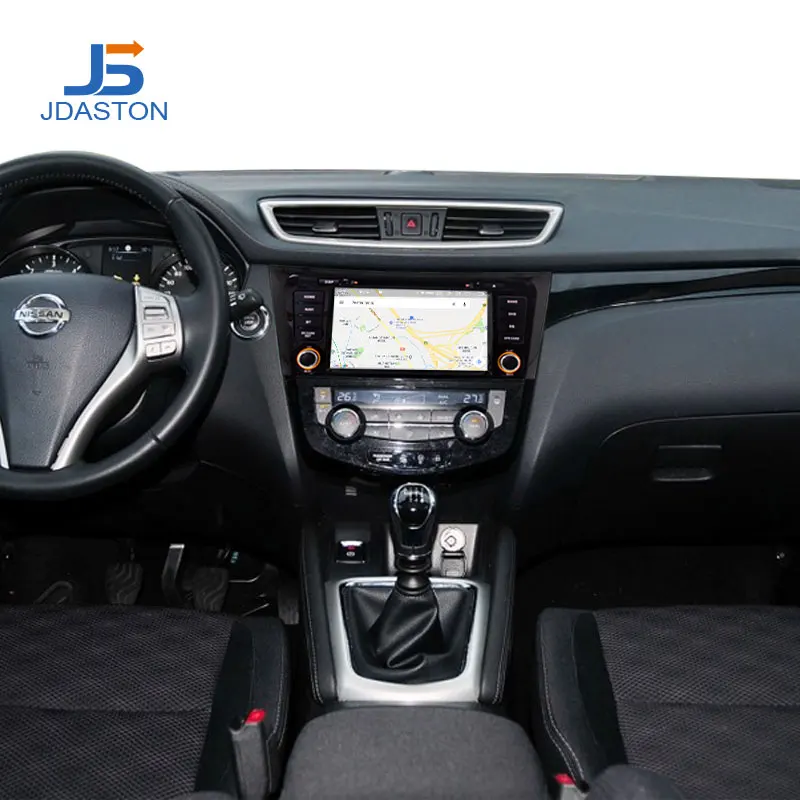 JDASTON Android 9 0 автомобильный мультимедийный плеер для Nissan qashqai X Trail 2014 2018 wifi DVD CD gps