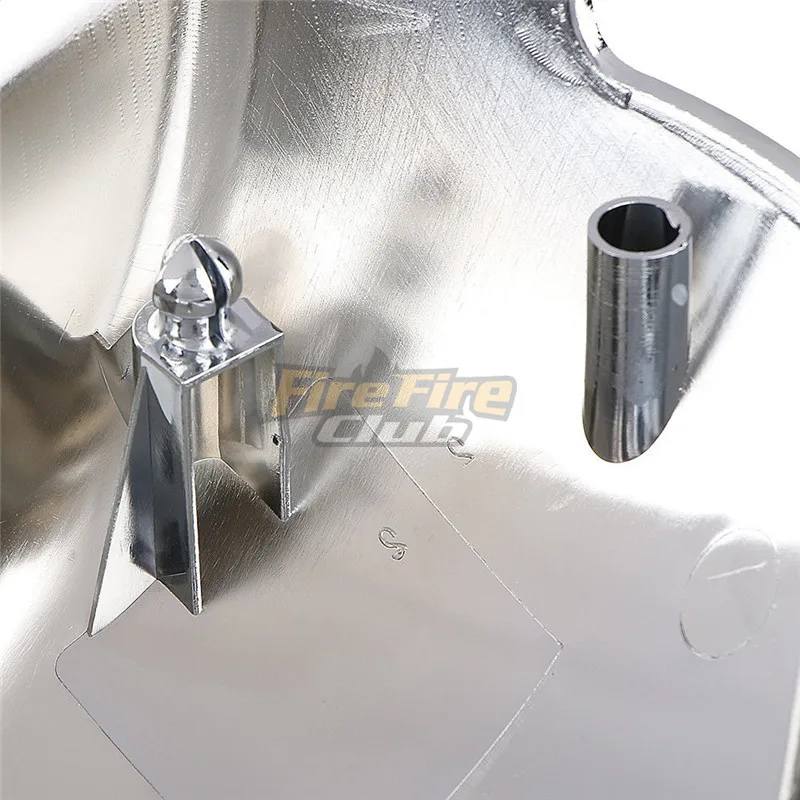 Боковая крышка для аккумулятора мотоцикла ABS Chrome обтекатели 1 пара Honda For Magna VF 750