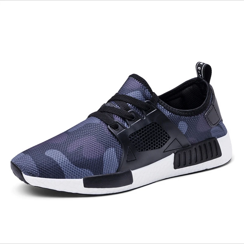 Men Shoes Top Sneaker Runner Slip On Mesh Ventilation Color Large Size Flat Bottom Comfort Sapatenis Masculinos Ca | Обувь