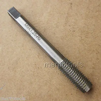 

9mm x 1.25 Metric HSS Right hand Tap M9 x 1.25mm Pitch