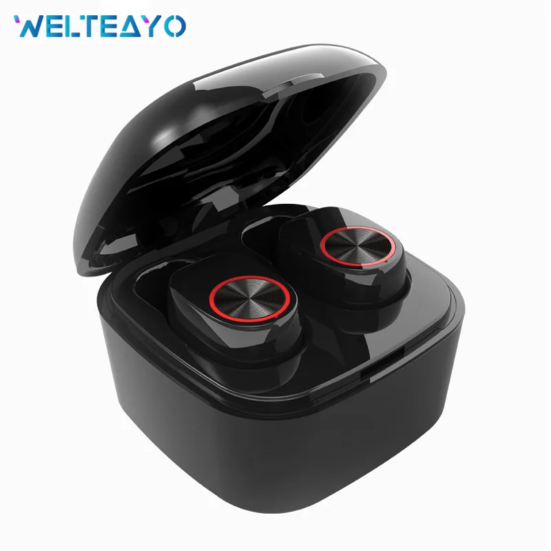 WELTEAYO V7 TWS беспроводные наушники Hifi Bluetooth гарнитура игровые мини для iPhone Xiaomi Samsung с