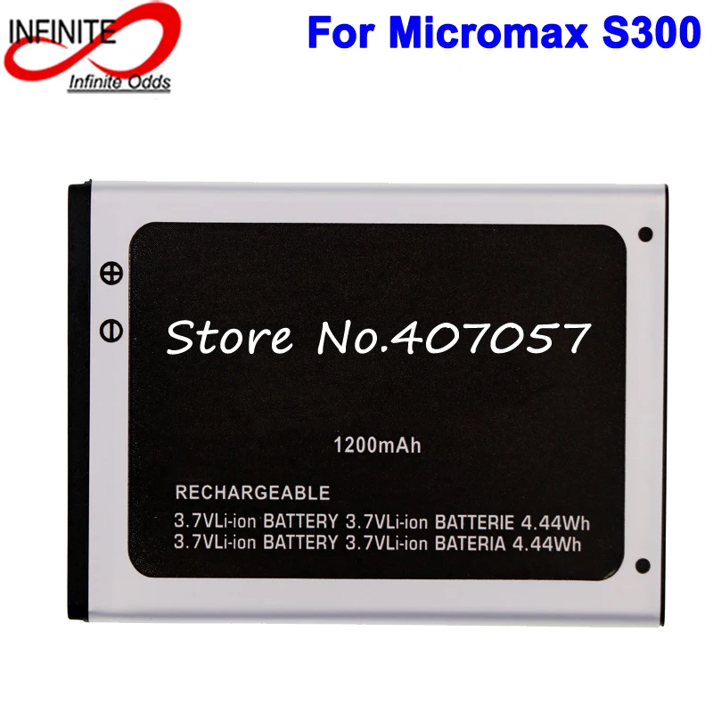 

Аккумулятор 1200 мАч для Micromax S300