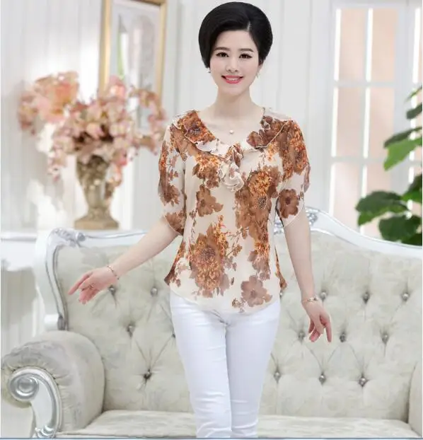 2016 новый стиль Летняя мода с цветочным принтом разноцветные для женщин короткий